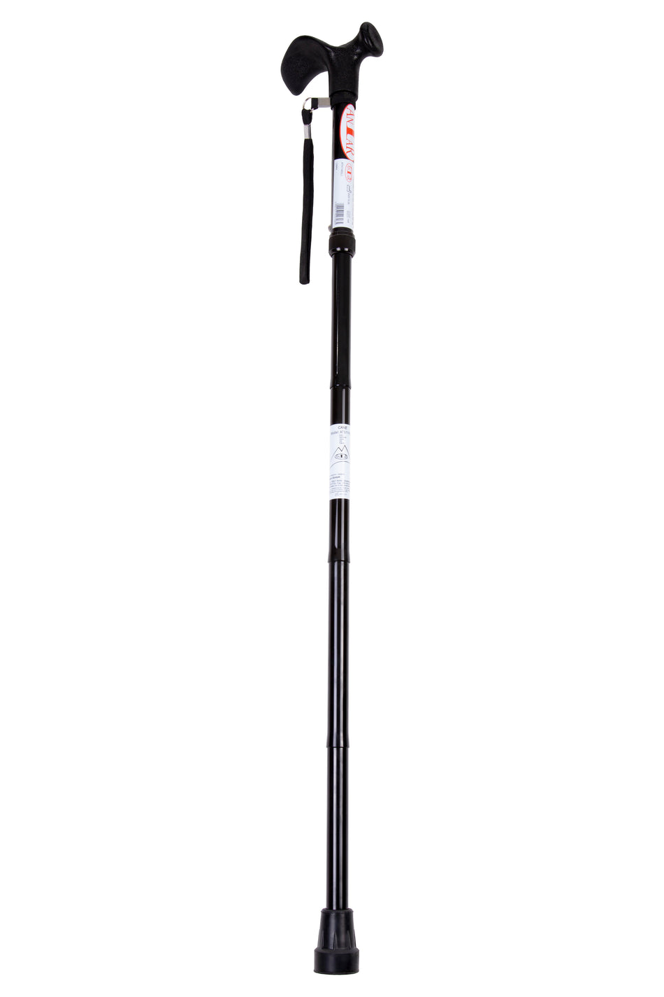 Laska ortopedyczna regulowana AT51141 – lekka aluminiowa, 69–92 cm, do 100 kg