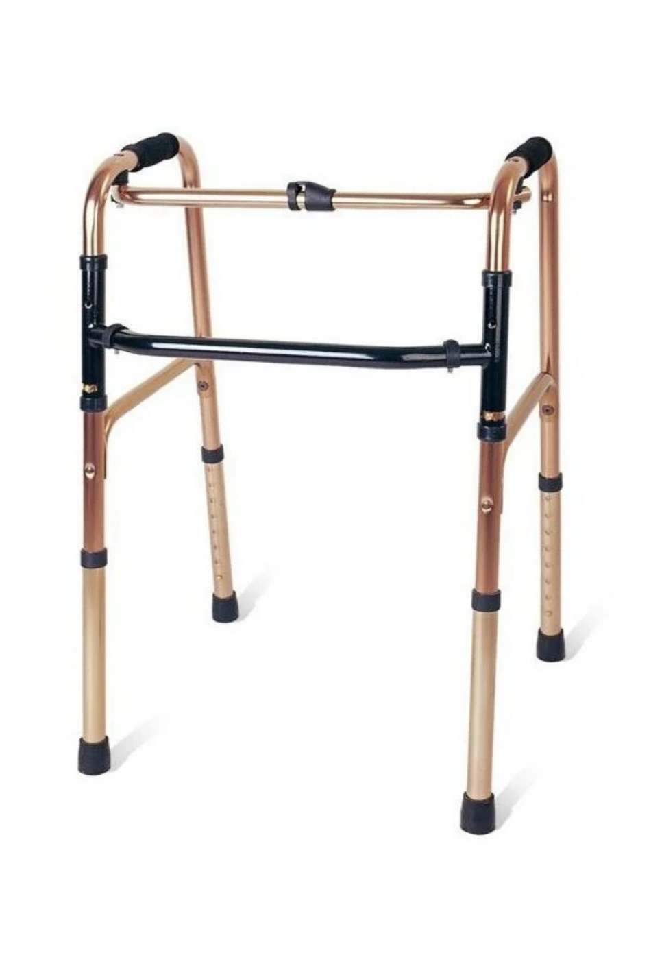 Balkonik rehabilitacyjny składany AT51001 – aluminiowy, lekki 2,2 kg, regulowany do 110 kg