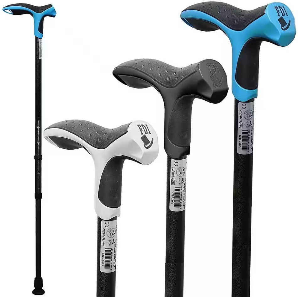 Laska Antar Soft Step z anatomicznym uchwytem – laska aluminiowa